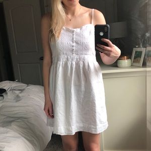 American Eagle White Sundress